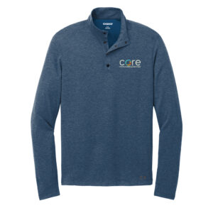 Core Plastech OGIO Men Command 1/4-Snap long sleeve-Spar Blue