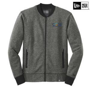 Core Plastech New Era Men French Terry Full-Zip-Black Twist/Black