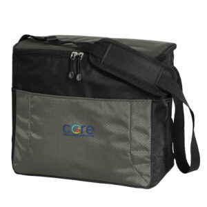 Core Plastech Port Authority 24-Can Cube Cooler-Grey/Black