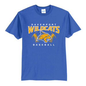 DW 10u Baseball Unisex Short Sleeve Tee-Royal