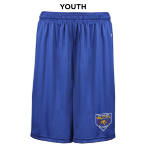 DW 10u Baseball Badger – B-Core Pocketed YOUTH Short-Royal