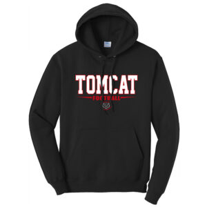 EA Football Unisex Fleece Hooded Sweatshirt-Black