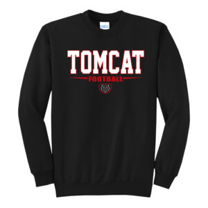 EA Football Unisex Fleece Crewneck Sweatshirt-Black