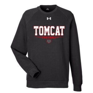 EA Football Under Armour UA Rival Fleece Crewneck Sweatshirt Adult-Black