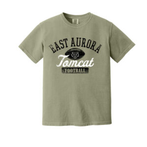 EA Football Unisex Comfort Colors Pigment Dyed Short Sleeve Shirt-Sandstone