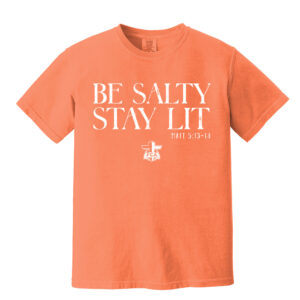 FCA Unisex Comfort Colors Pigment Dyed Short Sleeve Shirt-Melon