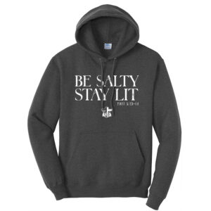 FCA Unisex Fleece Hooded Sweatshirt-Dark Heather Grey