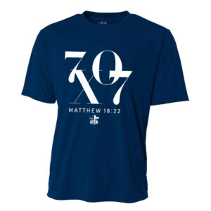 FCA Adult Cooling Performance Tshirt  -Navy