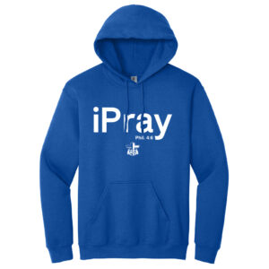 FCA Unisex Fleece Hooded Sweatshirt-Royal