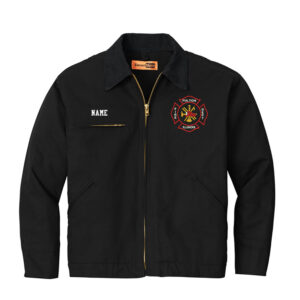 Fulton Fire CornerStone men – Duck Cloth Work Jacket-Black