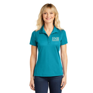 FNB Sport-Tek LADIES Micropique Sport-Wick Polo-Tropic Blue