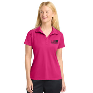 FNB Sport-Tek LADIES Micropique Sport-Wick Polo-Pink Raspberry