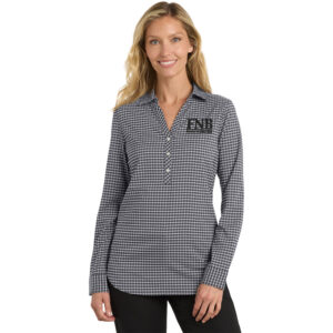 FNB Port Authority Women’s City Stretch Tunic-Graphite/White