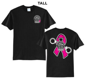 Fulton Breast Cancer Awareness Tall Short Sleeve Tee-Black