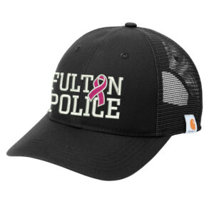 Fulton Breast Cancer Awareness Carhartt Rugged Professional Series Cap-Black