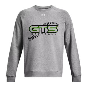 GTS Softball Under Armour UA Rival Fleece Crewneck Sweatshirt-Castle Rock