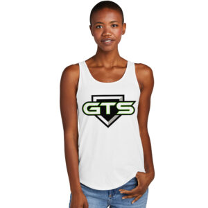 GTS Softball District Women’s Perfect Tri Relaxed Tank-White