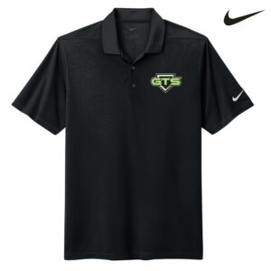 GTS Softball Nike Dri Fit Men Micro Pique 2.0 Polo-Black