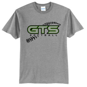GTS Softball Unisex Short Sleeve Tee-Athletic heather