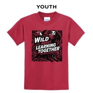 Hermes Elementary Youth Short Sleeve Tee-Red