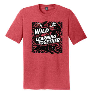 Hermes Elementary Unisex Premium Short Sleeve Tee-Red Frost