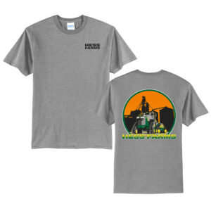 Hess Farms Unisex Short Sleeve Tee-Athletic Heather