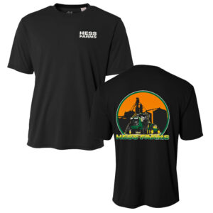 Hess Farms Adult Cooling Performance Tshirt-Black