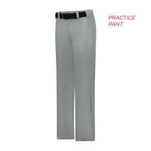 22. Alleson Adult Baseball Practice Pant-Grey