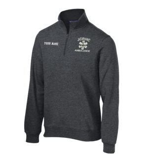 JCRHC Sport Tek 1/4 Zip-Graphite Heather