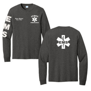 JCRHC Basic Long Sleeve-Dark Heather Grey