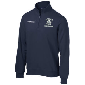 JCRHC Sport-Tek 1/4-Zip Sweatshirt Men-Navy