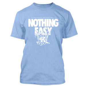 Kankakee Basketball Unisex Short Sleeve Tee-Carolina Blue