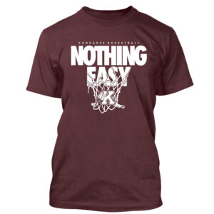 Kankakee Basketball Unisex Short Sleeve Tee-Maroon