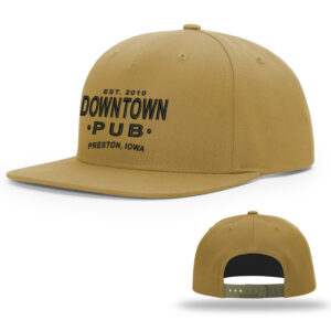 Kendyls Ride Richardson Pinch Front Structured Snapback Cap-Biscuit