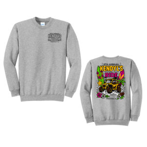 Kendyls Ride Unisex Fleece Crewneck Sweatshirt-Athletic Heather