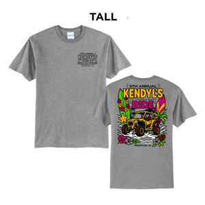 Kendyls Ride Tall Short Sleeve Tee-Athletic Heather