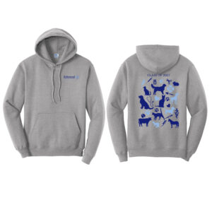 Kirkwood Veterinary Unisex Fleece Hooded Sweatshirt-Athletic heather