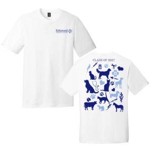 Kirkwood Veterinary Unisex Premium Short Sleeve Tee-White