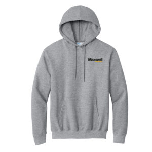 Maxwell Construction Unisex Fleece Hooded Sweatshirt-Athletic Heather