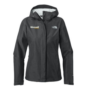 Maxwell Construction The North Face Ladies DryVent Rain Jacket-TNF Dark Grey Heather