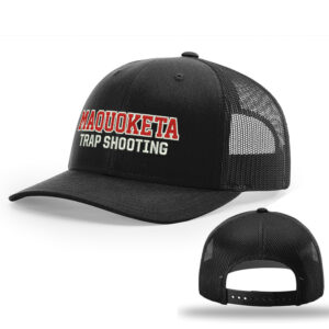 Maq Trap Richardson Pro Crown Mesh Back Adjustable back cap Solid-Black