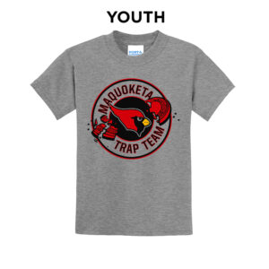 Maq Trap Youth Short Sleeve Tee-Athletic heather