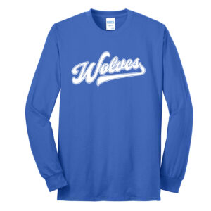 Northwest Unisex Cotton Long Sleeve Tee-Royal