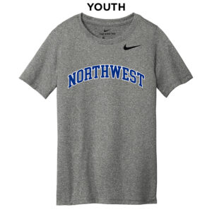 Northwest Nike Youth Team rLegend Performance Tee-Carbon Heather