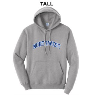 Northwest Tall Fleece Hooded Sweatshirt-Athletic Heather
