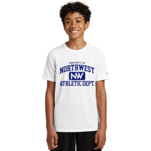 Northwest Nike Youth Swoosh Sleeve rLegend Tee-White