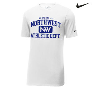 Northwest Adult Nike Dri-FIT Cotton/Poly Tee-White