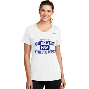 Northwest Nike Ladies Team rLegend Tee-White