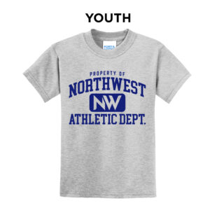Northwest Youth Short Sleeve Tee-Ash