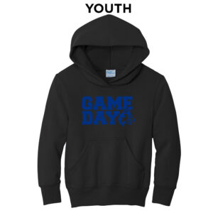 Northwest Youth Fleece Hooded Sweatshirt-Black